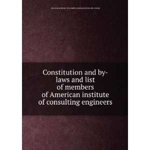  Constitution and by laws and list of members of American 