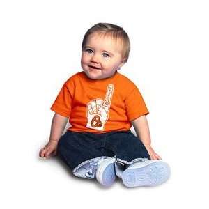 Baltimore Orioles Infant #1 Fan T Shirt by Soft as a Grape   Orange 18 