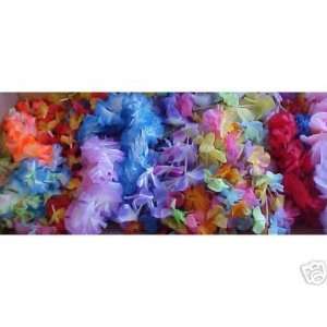   Silk Lei Assortment   100 pieces  LUAU party flower leis Toys & Games