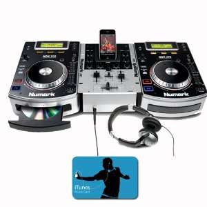   Numark iCD DJ In A Box ICDDJINABOX i CD DJ System Musical Instruments
