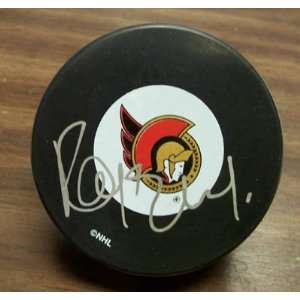 Ray Emery Autographed Hockey Puck 