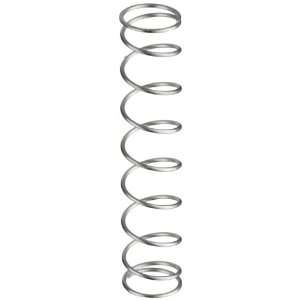 Stainless Steel 302 Compression Spring, 0.3 OD x 0.022 Wire Size x 