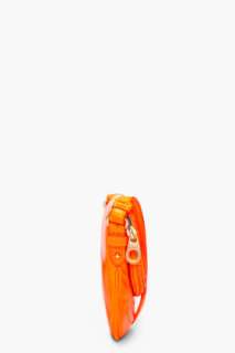 Marc By Marc Jacobs Orange Petal To The Metal Flap Pouchette for women 