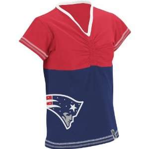  Reebok New England Patriots Girls (7 16) Shirred Short 