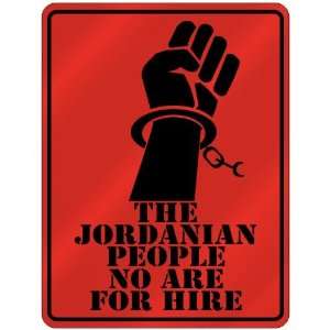  New  The Jordanian People No Are For Hire  Jordan 