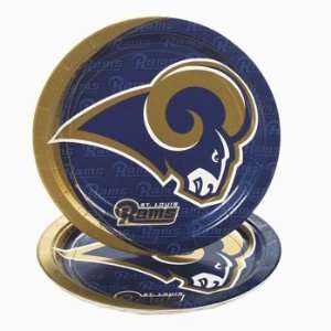  NFL St Louis Rams™ Dinner Plates   Tableware & Party 