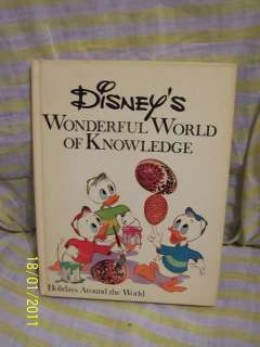 1973 Disneys WONDERFUL WORLD OF KNOWLEDGE #11 Great Co  