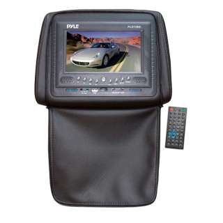   Adjustable Headrest W/Built In 7 TFT LCD Monitor DVD CD Player