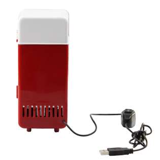 BrainyDeal Mini USB Fridge Cooler and Warmer, RED 