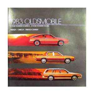  1983 OLDSMOBILE FIRENZA OMEGA CRUISER Sales Brochure Automotive