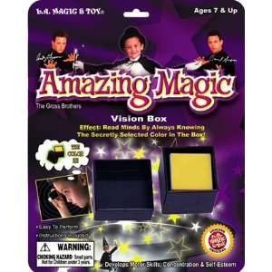  Amazing Magic VISION BOX TRICK Easy to Perform   Colors 
