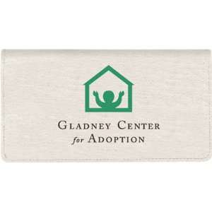    Gladney Center For Adoption Cotton Checkbook Cover