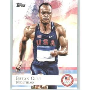  Topps US Olympic Team Collectible Card # 19 Bryan Clay   Decathlon 