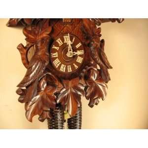 Cuckoo Clock, Hand Carved Black Forest Clock, Model #8240  