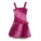 Byer Girl’s Dress Sleeveless Glitter Fuchsia