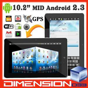 New 10.2 Google Android Tablet PC MID 4GB HDMI WiFi GPS Camera 512MB 
