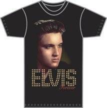 ELVIS PRESLEY   Elvis Forever   Black T shirt