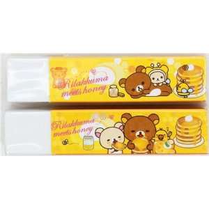  cute Rilakkuma honey bear eraser pancakes Toys & Games