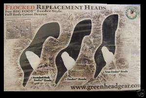 NEW GreenHead® Flocked Replacement Heads  Six Heads  