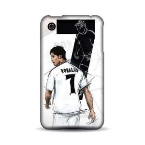 Cristiano Ronaldo iPhone 3GS Case Cell Phones 