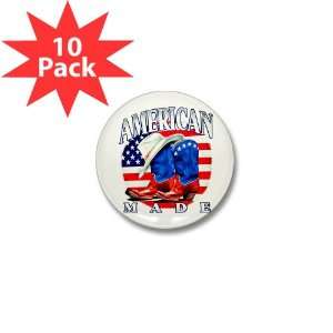   10 Pack) American Made Country Cowboy Boots and Hat 