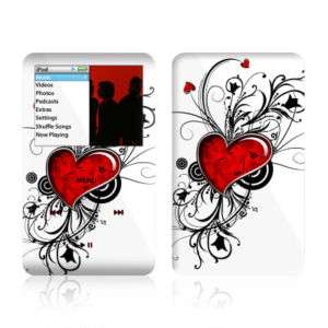 iPod Classic Skins Cover 6G 6th Gen 80 120 160GB Hearts  