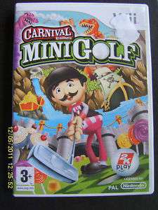 Carnival Mini Golf Nintendo Wii Game  