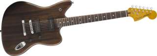  Jaguar Electric Guitar Black Transparent Rosewood 885978116782  