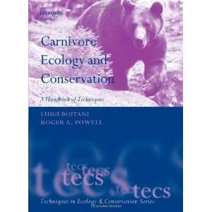  Carnivore Ecology and Conservation A Handbook of 