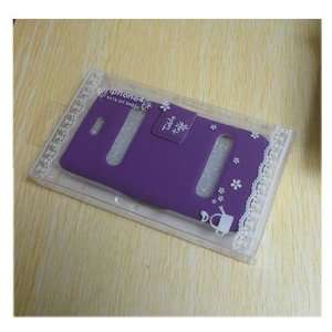  Table Talk Flip Case Faux Leather for Iphone 4/4gs(purple 