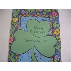  Happy St Patricks Day, Granddaughter (sp)