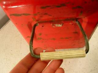 Vintage RED THERMASTER COOLER Ice Chest RETRO Condition  