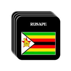  Zimbabwe   RUSAPE Set of 4 Mini Mousepad Coasters 