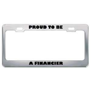  ID Rather Be A Financier Profession Career License Plate 