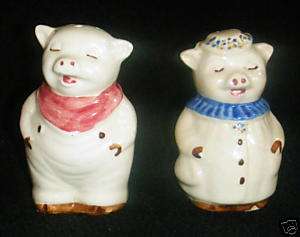 1950s Shawnee Smiley&Winnie S&P Shakers Excellent Cond  