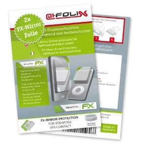  2 x atFoliX FX Mirror Stylish screen protector for Vodafone 