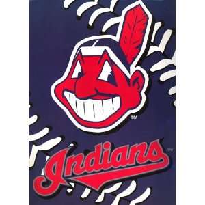    Cleveland Indians Blanket   Big Stitches Series
