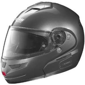 Nolan N103 N Com Solid Modular Helmet Small  Gray