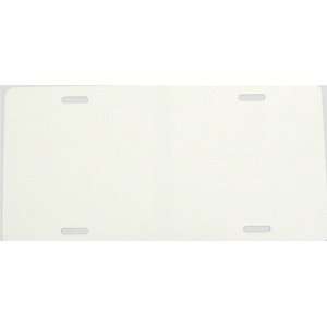  LP 2125 White Flat Blank Automotive License Plates Blanks 