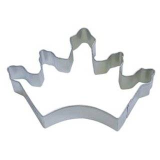 Crown Cookie Cutter 5 Inch Lavender Coated  Kitchen 