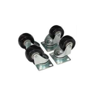 4pc Caster Kit for StarTech 4POSTRAC