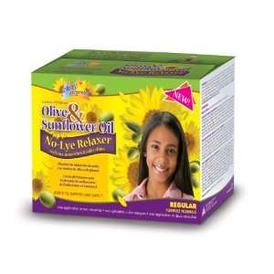   free npretty Olive & Sunflower Oil No Lye Relaxer Regular Beauty