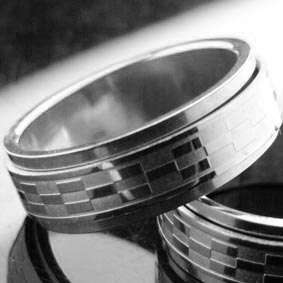   Mens Modern Design Stainless 316L Steel Finger Ring Jewelry  