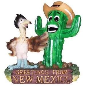  New Mexico Figure Cactus W/Roadrunner Case Pack 48 Sports 