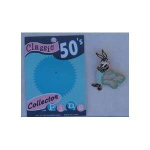 Bugs Bunny The Wilder One Loony Tunes 1994 Classic 50`s Pin Collection