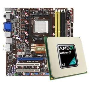 Asus M3A78 EM AMD 780G Socket AM2+ Motherboard & A 