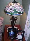 stained glass tiffany style 16 lamp shade pink lilly lamp