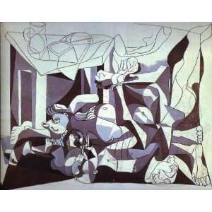    Pablo Picasso   24 x 20 inches   The Charnel House
