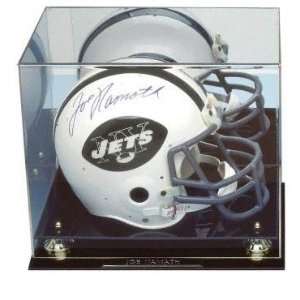 Joe Namath New York Jets Autographed Football Helmet in Golden Classic 