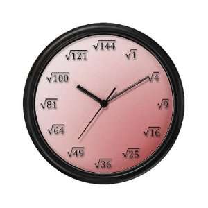  Square Root Clock Math Wall Clock by 